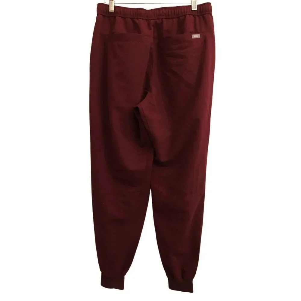 FIGS Tansen Jogger 2.0 men's deep purple / maroon scrub pants sz M MXXSW2004